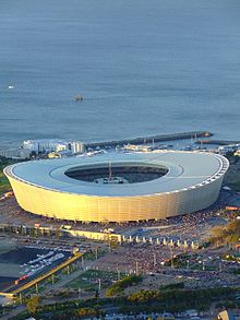 Cape Town Stadium, built for the 2010 FIFA World Cup